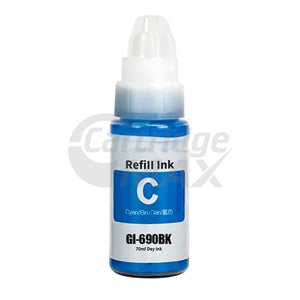 Generic Canon GI690C Cyan Ink Bottle