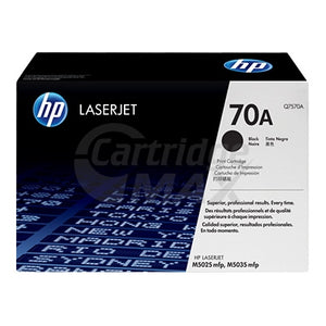 1 x HP Q7570A (70A) Original Black Toner Cartridge - 15,000 Pages