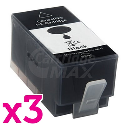 3 x HP 915XL Generic Black High Yield Inkjet Cartridge 3YM22AA