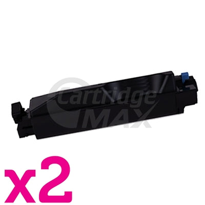 2 x Compatible for TK-5274K Black Toner Cartridge suitable for Kyocera Ecosys P6230CDN, M6230CIDN, M6630CIDN