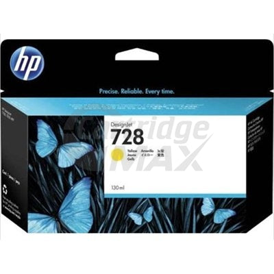 HP 728 Original Yellow 130ML Inkjet Cartridge F9J65A