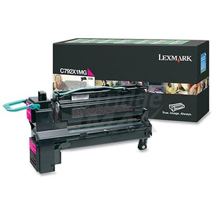 Lexmark (C792X1MG) Original C792DE Magenta High Yield Toner