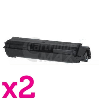 2 x Compatible TK-5154K Black Toner Cartridge For Kyocera M-6535CDN, P-6035CDN