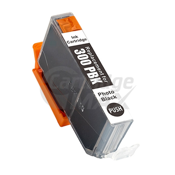 Generic Canon PFI-300PBK Photo Black Ink Cartridge