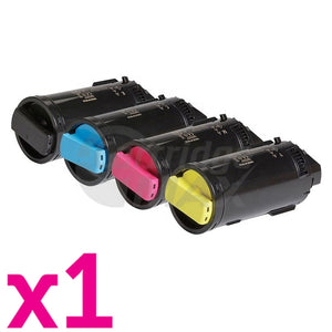 4 Pack Generic Fuji Xerox ApeosPort-VII C4421 / C3321, DocuPrint CP475 AP High Yield Toner Cartridges [CT203346-CT203349]