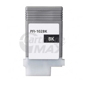 Generic Canon PFI-102BK Black Ink Cartridge