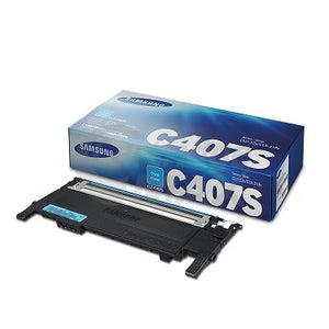 Original Samsung CLP-320N, CLP-325, CLX-3180, CLX-3185 [CLT-C407S C407] Cyan Toner ST998A