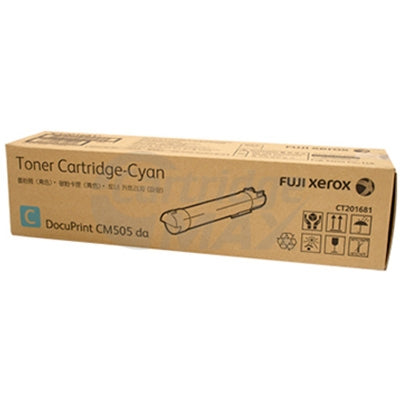 Fuji Xerox DocuPrint CM505 Original Cyan Toner Cartridge - 12,000 pages [CT201681]