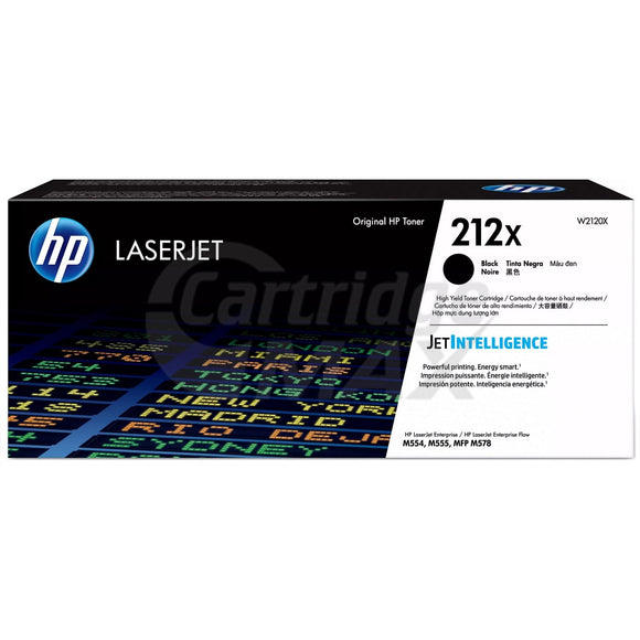 HP 212X W2120X Original Black High Yield Toner Cartridge