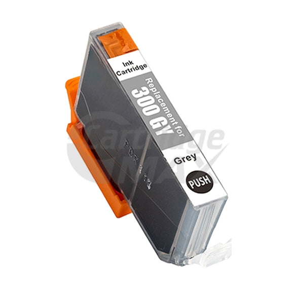 Generic Canon PFI-300GY Grey Ink Cartridge