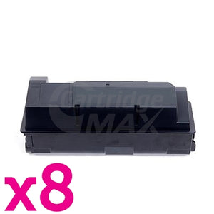 8 x Compatible for TK-364 Black Toner Cartridge suitable for Kyocera FS-4020DN