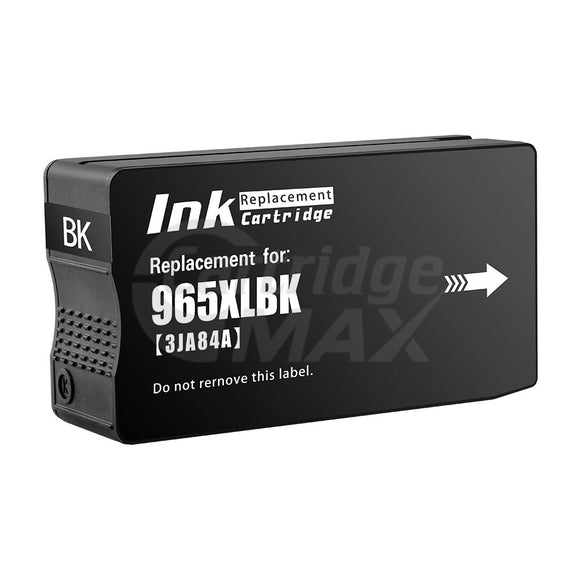 HP 965XL Generic Black High Yield Inkjet Cartridge 3JA84AA - 2,000 Pages