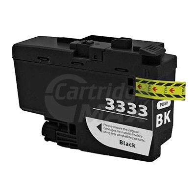 Brother LC-3333BK Generic High Yield Black Ink Cartridge