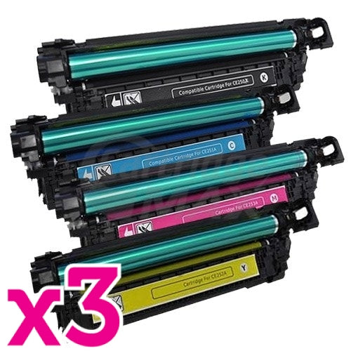 3 sets of 4 Pack Generic Canon CART-323 High Capacity Combo [3BK,3C,3M,3Y]