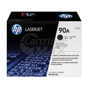 1 x HP CE390A (90A) Original Black Toner Cartridge - 10,000 Pages