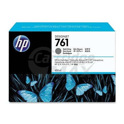 HP 761 Original Dark Gray 400ML Inkjet Cartridge CM996A