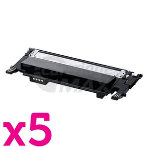 5 x Generic Samsung CLP-360, CLP-365, CLX-3300, CLX-3305 [CLT-K406S K406] Black Toner SU120A