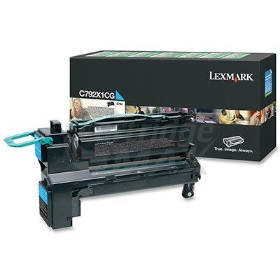 Lexmark (C792X1CG) Original C792DE Cyan High Yield Toner