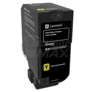 Lexmark 74C6SY0 Original CS720 / CS725 / CX725 Yellow Standard Yield Return Program Toner Cartridge