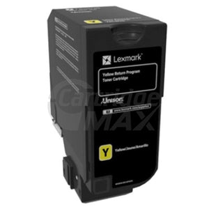 Lexmark 74C60Y0 Original CS720 / CS725 / CX725 Yellow Return Program Toner Cartridge