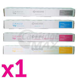 4 Pack Original Kyocera TK-8339 Toner Combo TASKalfa 3252CI [1BK,1C,1M,1Y]