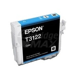 Original Epson T3122 Cyan Ink Cartridge