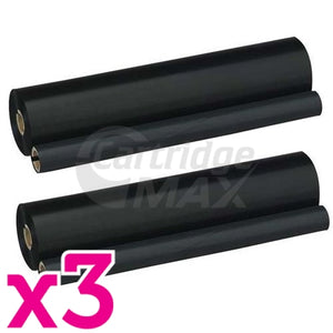 3 x Brother PC-202RF Generic Thermal Printing Ribbons [2 rolls Value Pack]