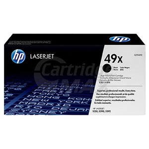 1 x HP Q5949X (49X) Original Black Toner Cartridge - 6,000 Pages