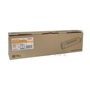 OKI Original C810, C810N, C830, C830N Cyan Toner Cartridge - 8,000 Pages (44059135)