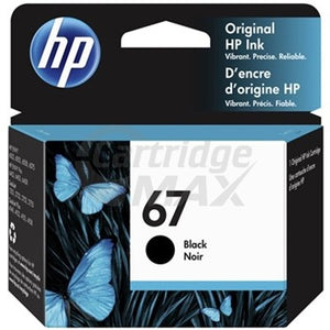 HP 67 Original Black Inkjet Cartridge 3YM56AA - 120 Pages