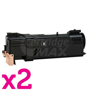 2 x Generic Fuji Xerox DocuPrint CP305d,CM305df Black Toner Cartridge (CT201632)