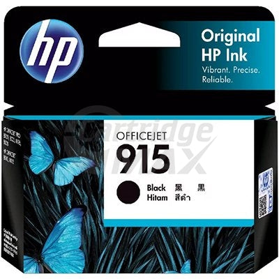 HP 915 Original Black Inkjet Cartridge 3YM18AA