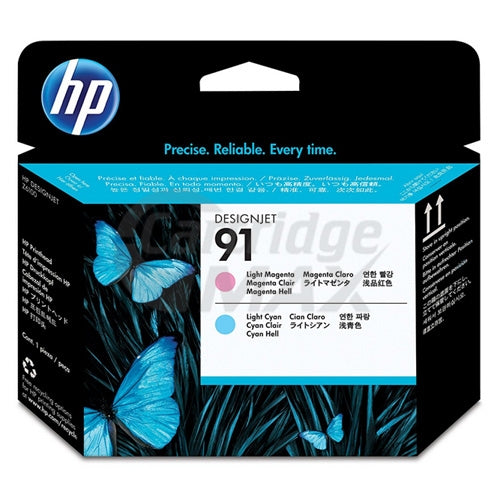 HP 91 Original Light Magenta and Light Cyan Printhead C9462A