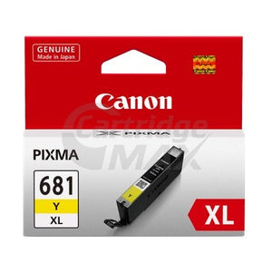 Canon CLI-681XLY High Yield Original Yellow Inkjet Cartridge