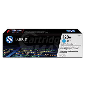 HP CE321A (128A) Original Cyan Toner Cartridge - 1,300 Pages