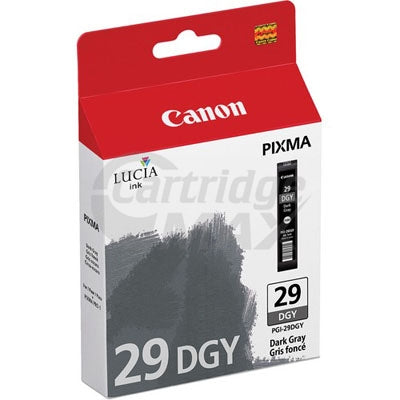 Original Canon PGI-29DGY Dark Grey Ink Cartridge