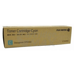 Original Fuji Xerox DocuPrint CP555d Cyan Toner Cartridge CT203062 - 16,000 pages