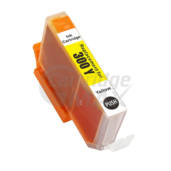 Generic Canon PFI-300Y Yellow Ink Cartridge