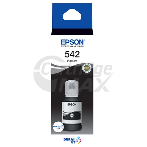 Original Epson T542 DURABRite EcoTank Black Ink Bottle C13T06A192